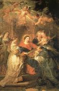 Aparicion of Maria to San IIdefonso Peter Paul Rubens